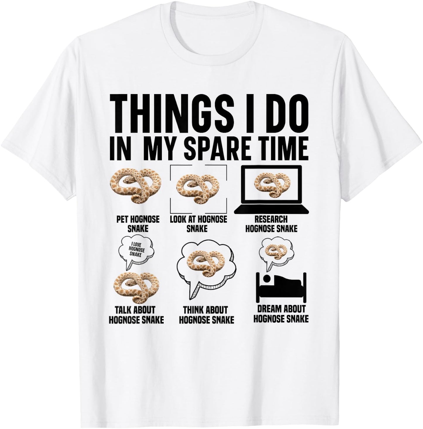 Hognose Snake Hide Hognose Snake Ring Hognose Snake T-Shirt - T-Shirt | White