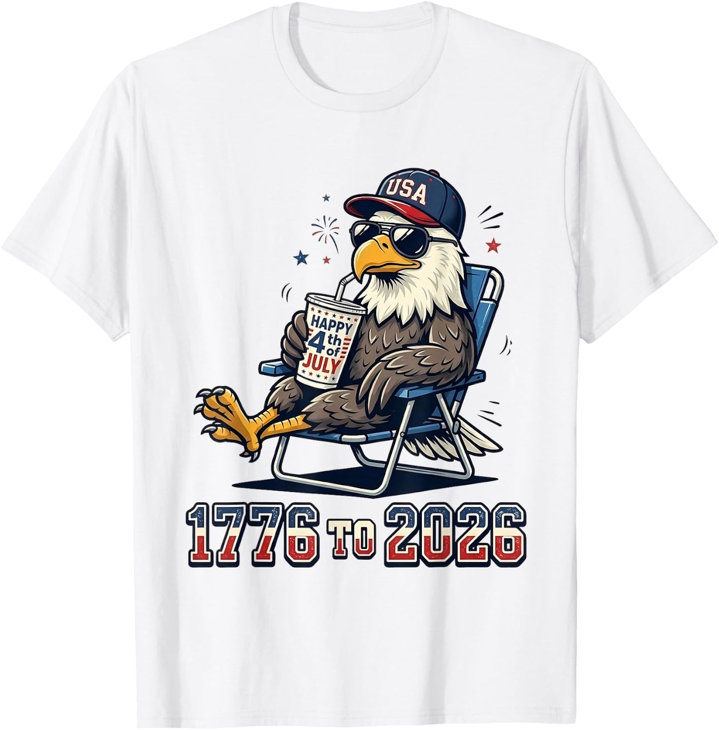 250 Jahre Freiheit 250. Jahrestag der Unabhängigkeit der USA T-Shirt - T-Shirt | White