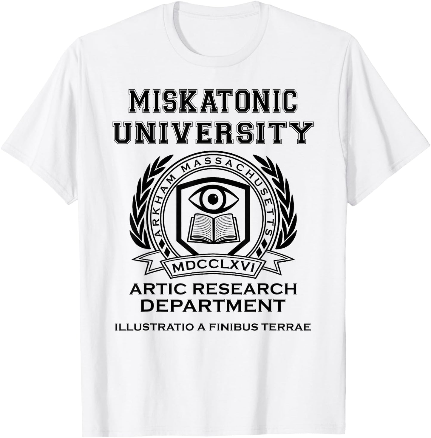 Miskatonic University Artic Research Department , white, S T-Shirt - T-Shirt | White