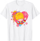Rainbow Brite Valentine's Day Hearts & Rainbow T-Shirt - T-Shirt | White