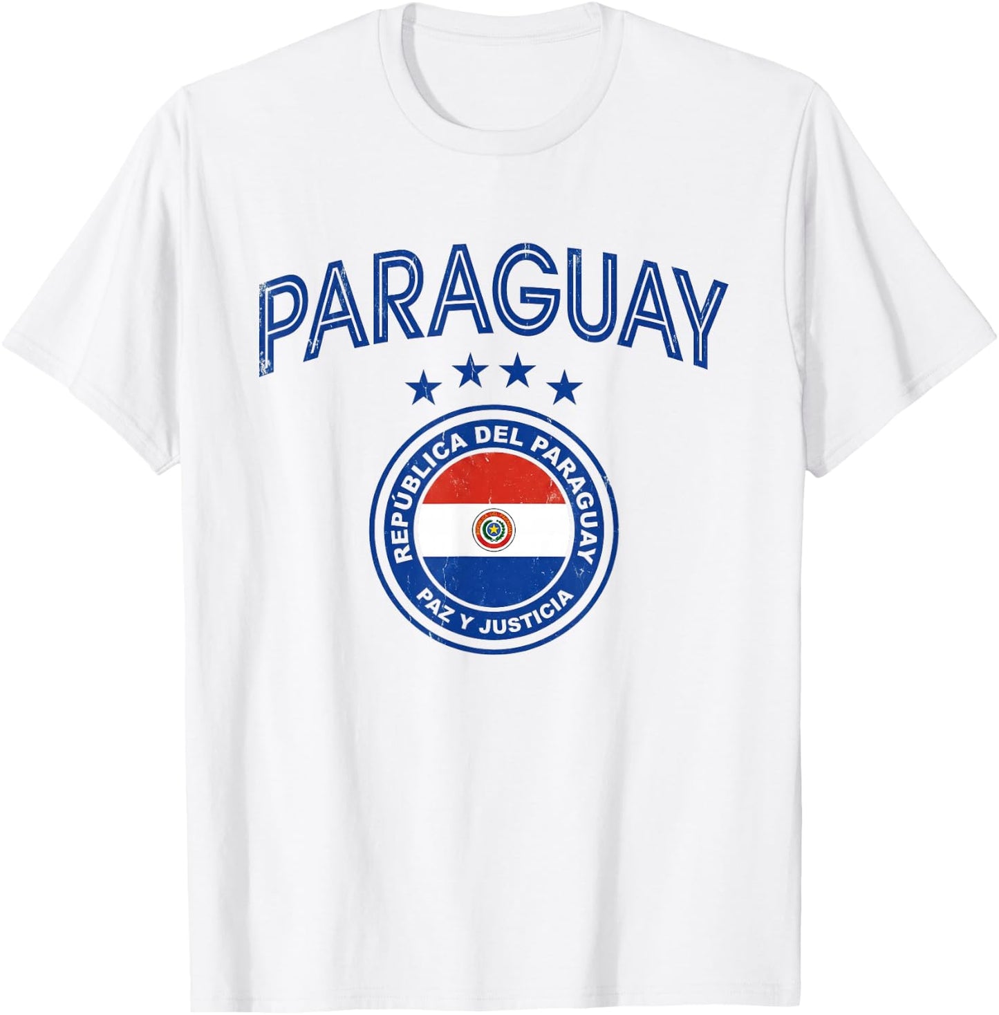 Paraguay Men Women Paraguayan Paraguayo Hispanic T-Shirt - T-Shirt | White