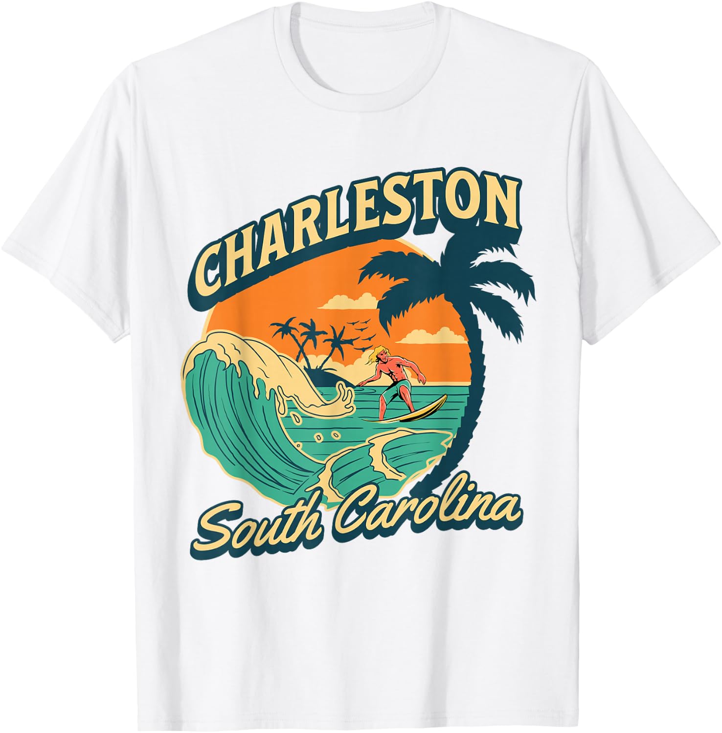 Charleston T-Shirt - T-Shirt | White