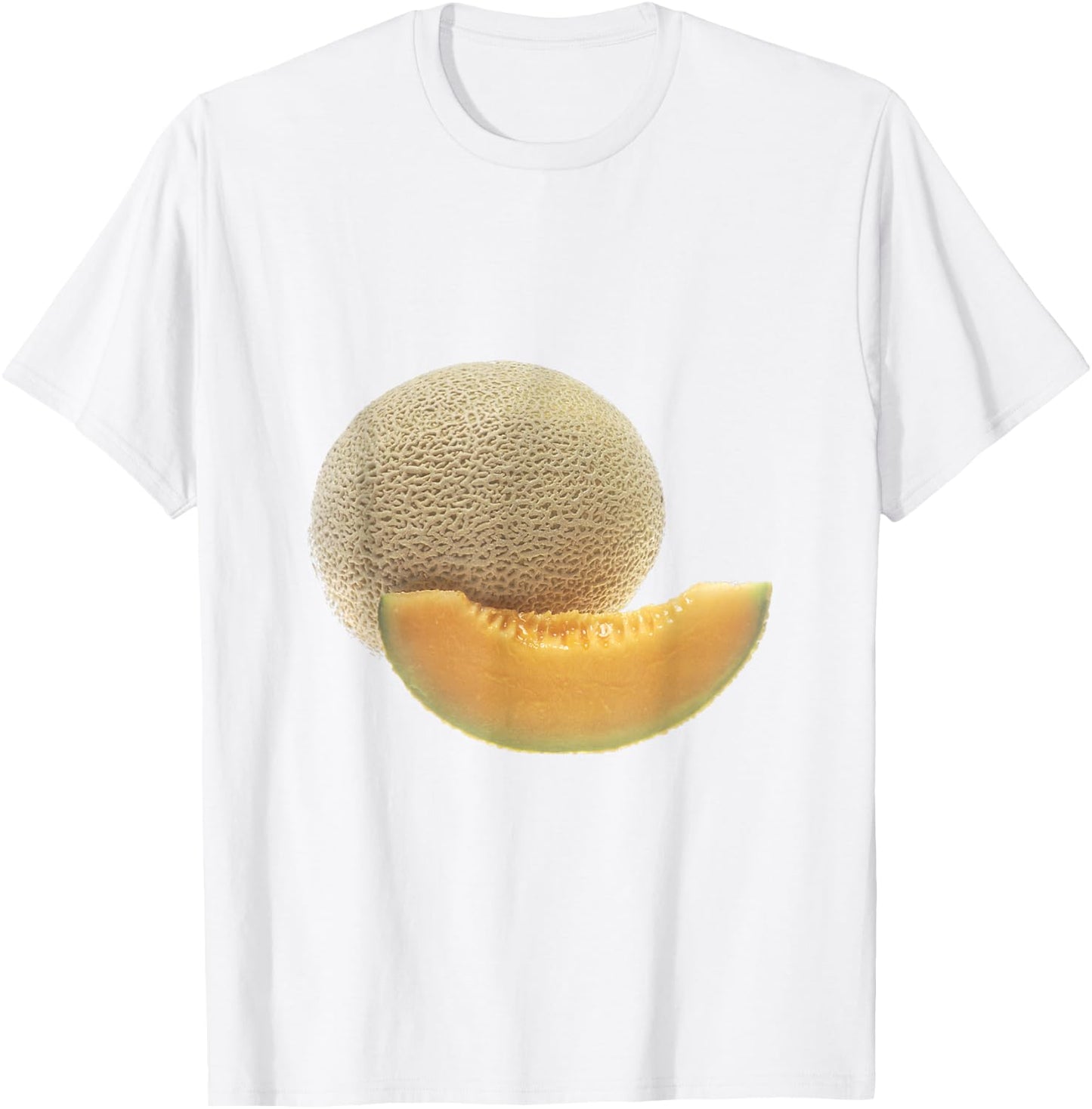 Cantaloupe Melon T Shirt T-Shirt - T-Shirt | White