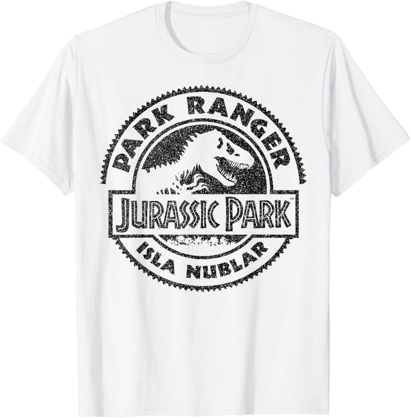 Jurassic Park Isla Nublar Ranger T-Shirt - T-Shirt | White
