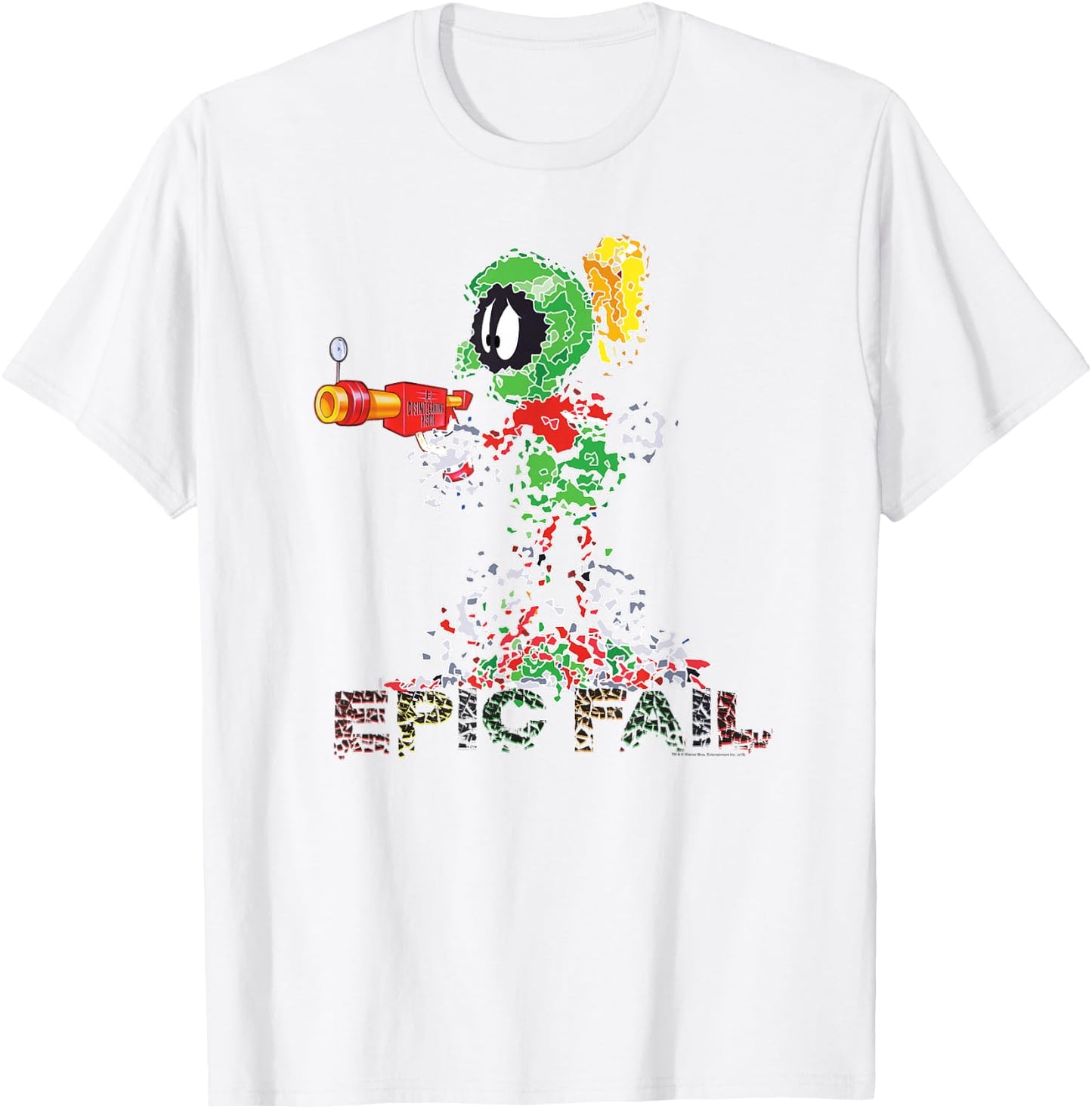 Looney Tunes Marvin the Martian Epic Fail T-Shirt - T-Shirt | White