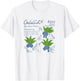 Pokémon Cute Oddish #0043 Pokédex Entry & Type Info T-Shirt - T-Shirt | White