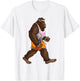 Demigirl Pride Flag Funny Bigfoot Demigirl Flag T-Shirt - T-Shirt | White