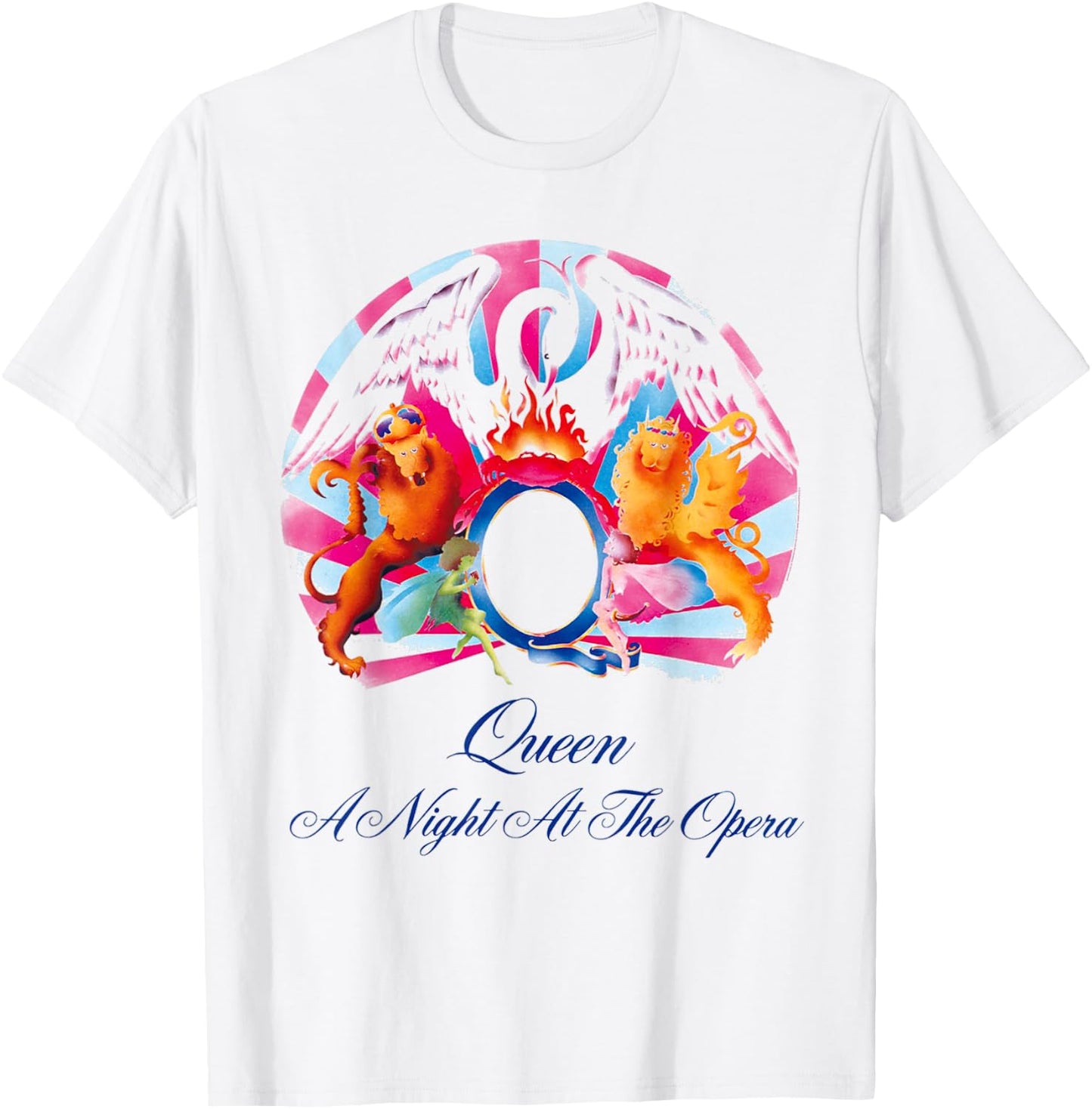 Queen Official An Evening in the Opera , White T-Shirt - T-Shirt | White