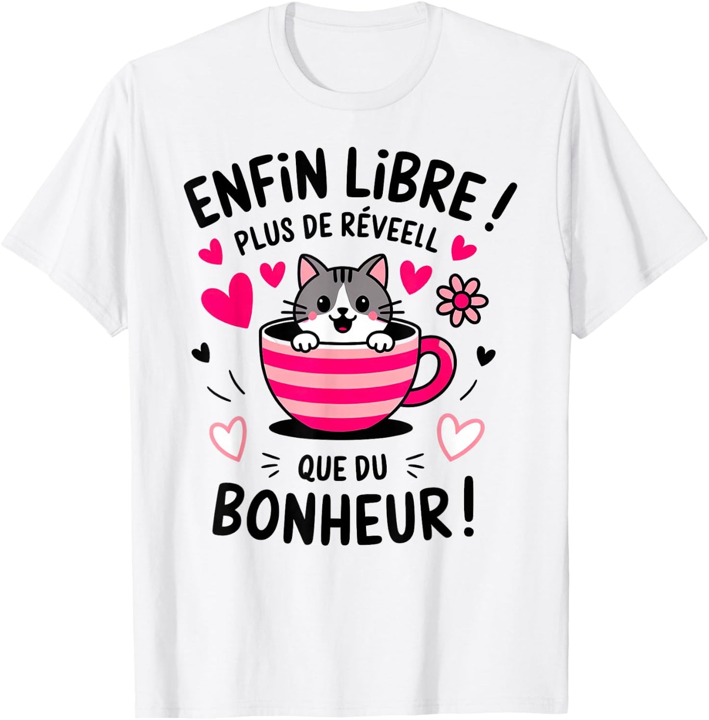 Finally Free More Wake Up Than Happiness Pensioner Gift T-Shirt - T-Shirt | White