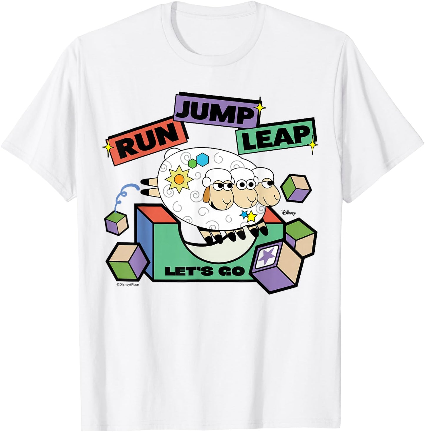Toy Story - Gruff Goat Billy Jump T-Shirt - T-Shirt | White