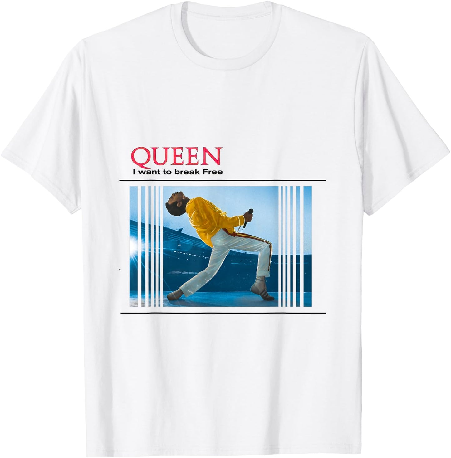 Königin Ich will mich befreien T-Shirt - T-Shirt | White