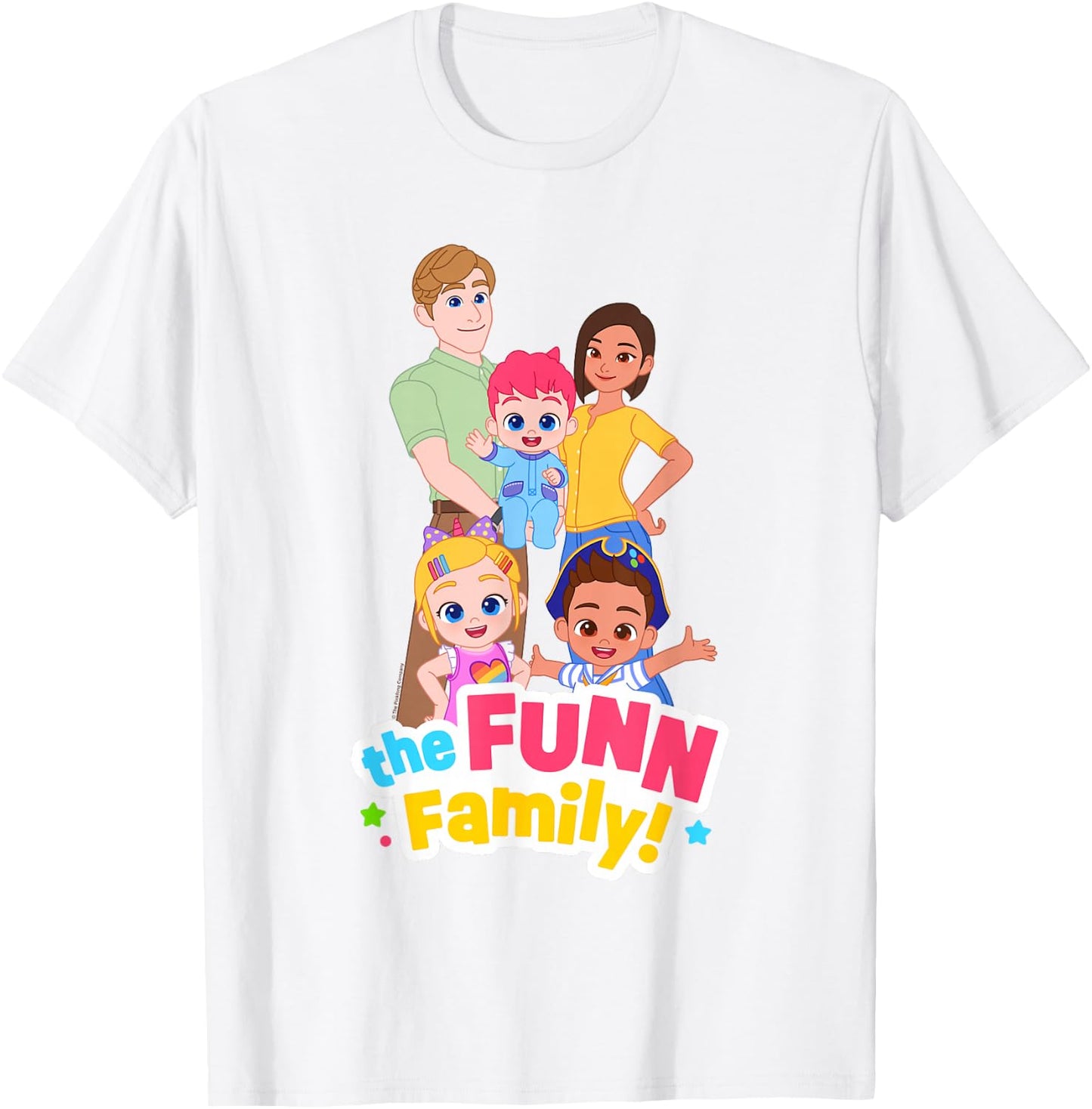Bebefinn The Fun Family T-Shirt - T-Shirt | White