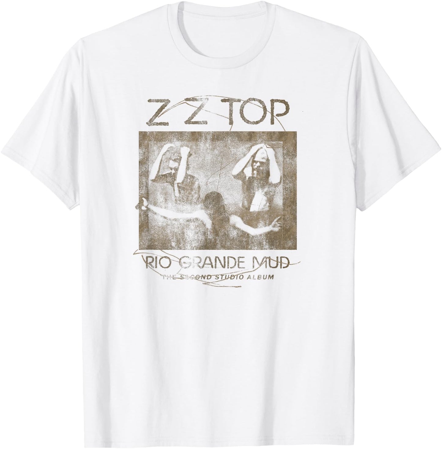 ZZ Top Rio Grande Mud , white, S T-Shirt - T-Shirt | White