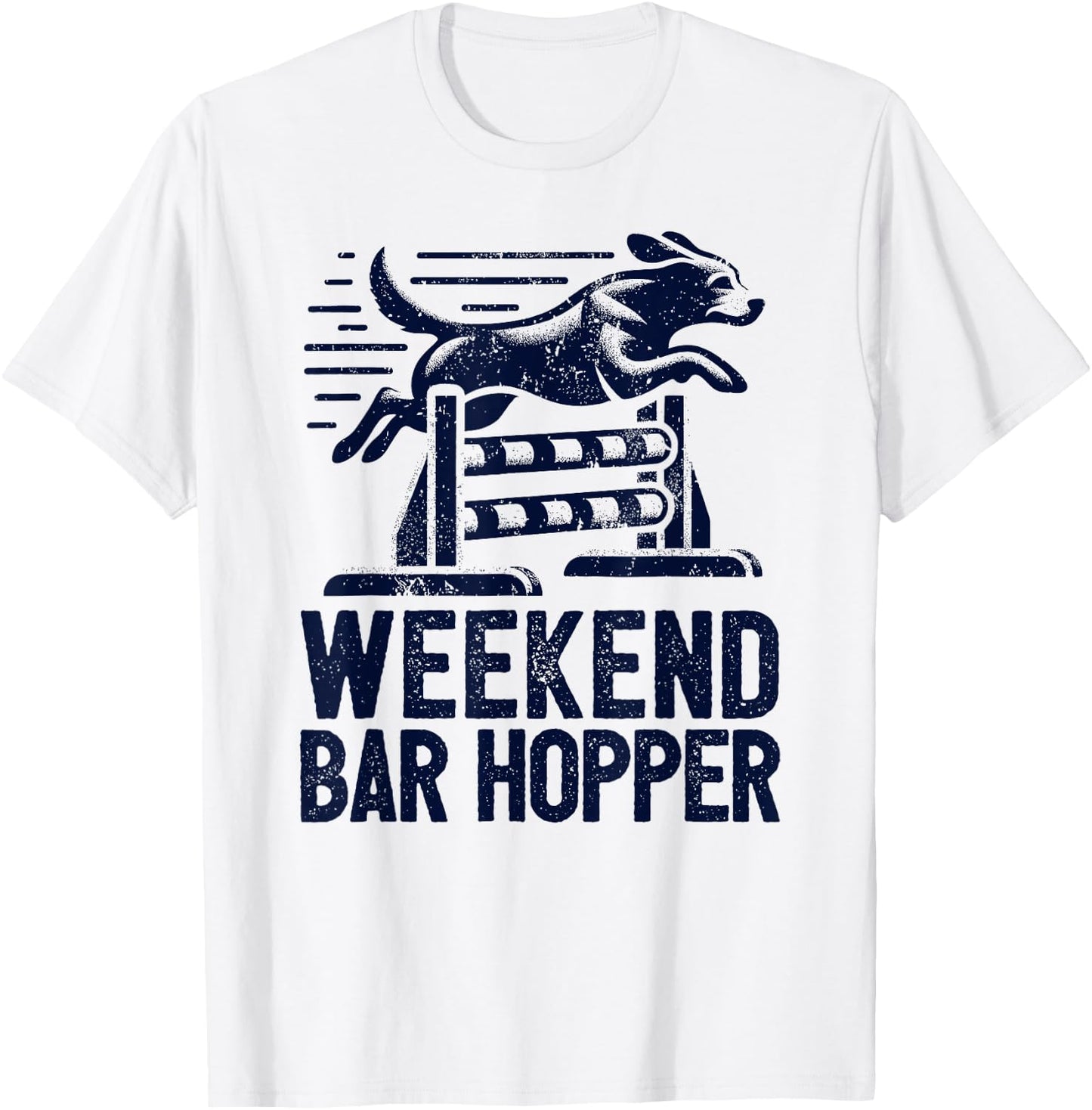 Dog Agility Handler - Bar Jump - Funny Dog Agility Women T-Shirt - T-Shirt | White