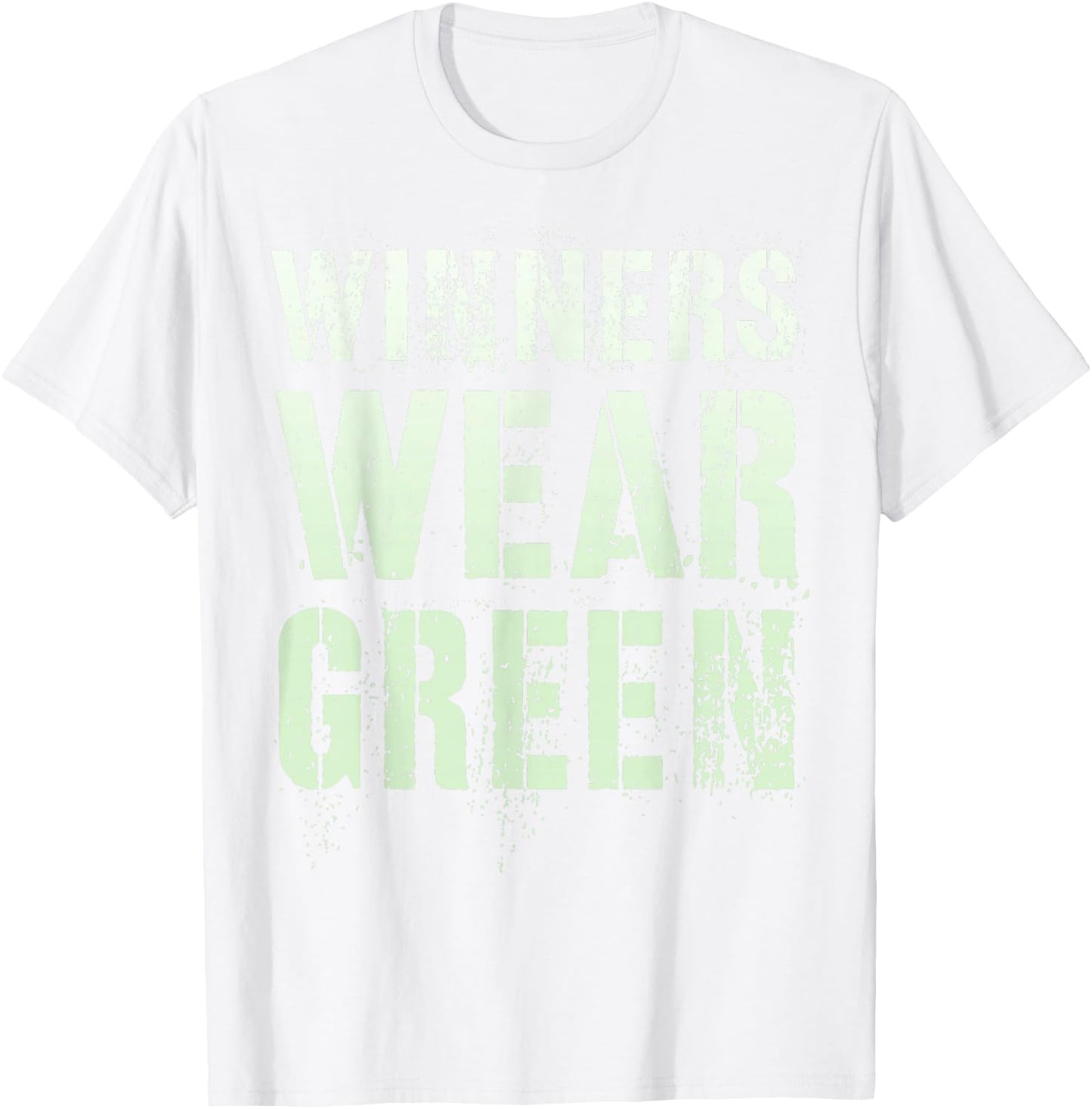 Vintage WINNERS WEAR GREEN Summer Camp War Game Team Match T-Shirt - T-Shirt | White