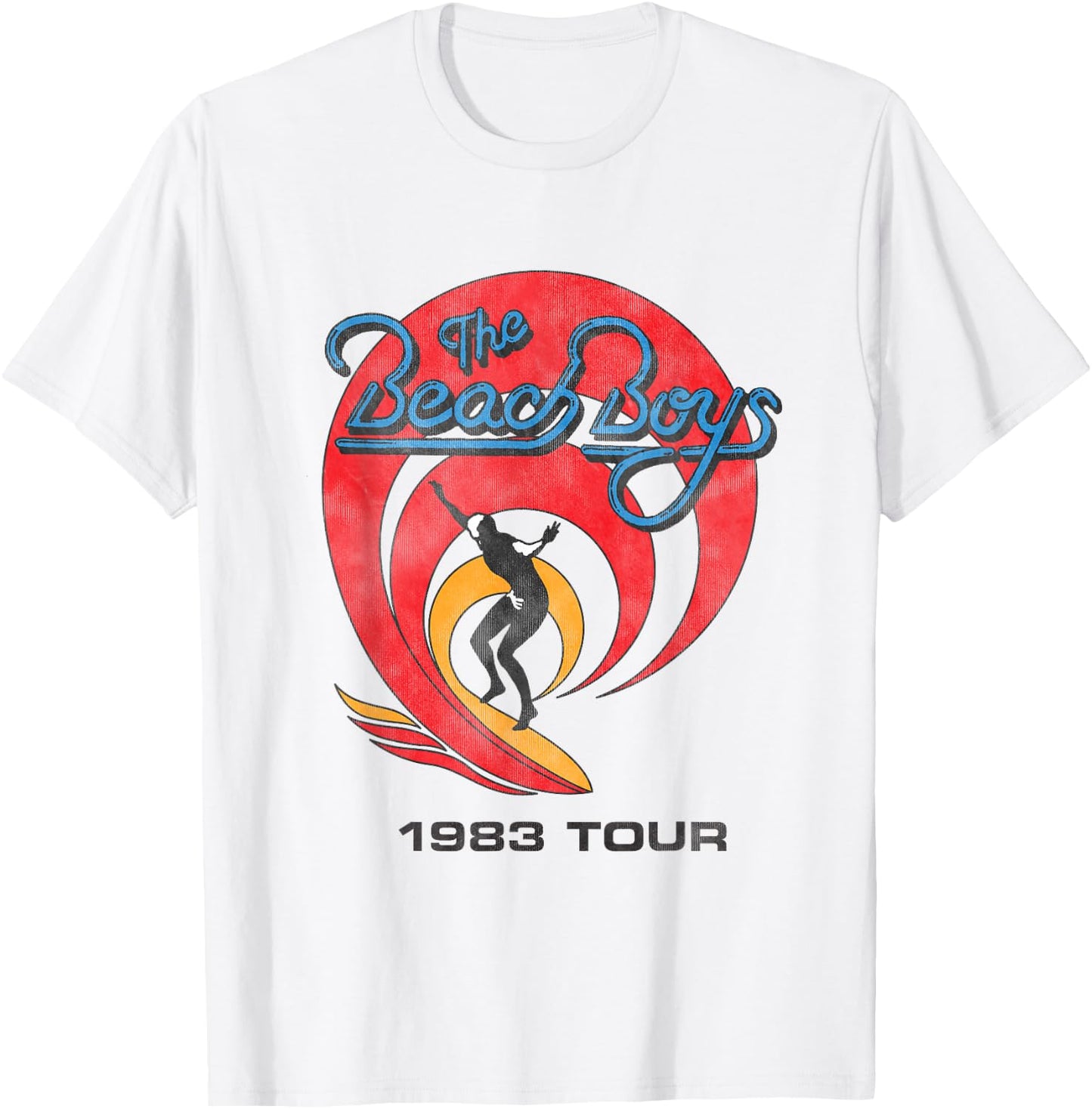 Official Tour Beach Boys 1983 T-Shirt - T-Shirt | White