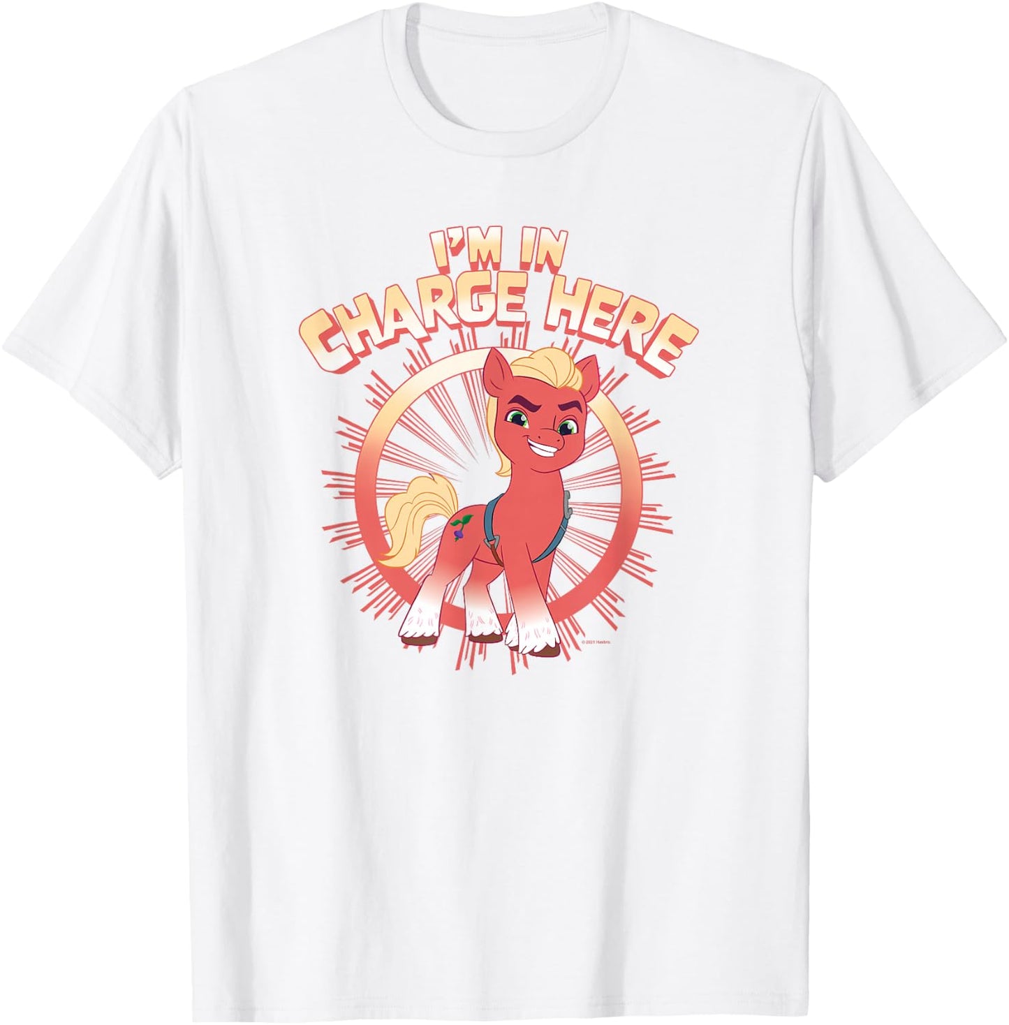 My Little Pony Sprout I'm In Charge Here Quote T-Shirt - T-Shirt | White