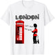 London Banksy Gott schütze die Königin T-Shirt - T-Shirt | White
