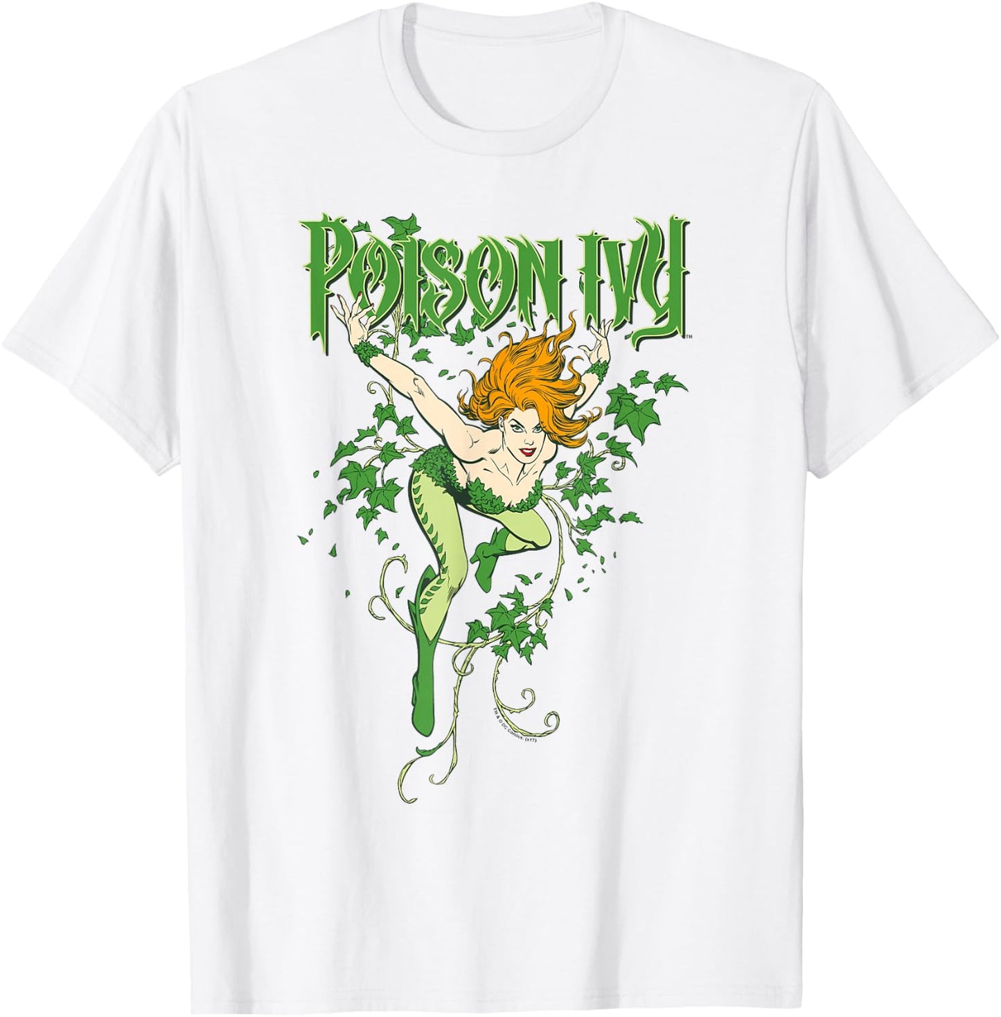 Batman Poison Ivy T-Shirt - T-Shirt | White