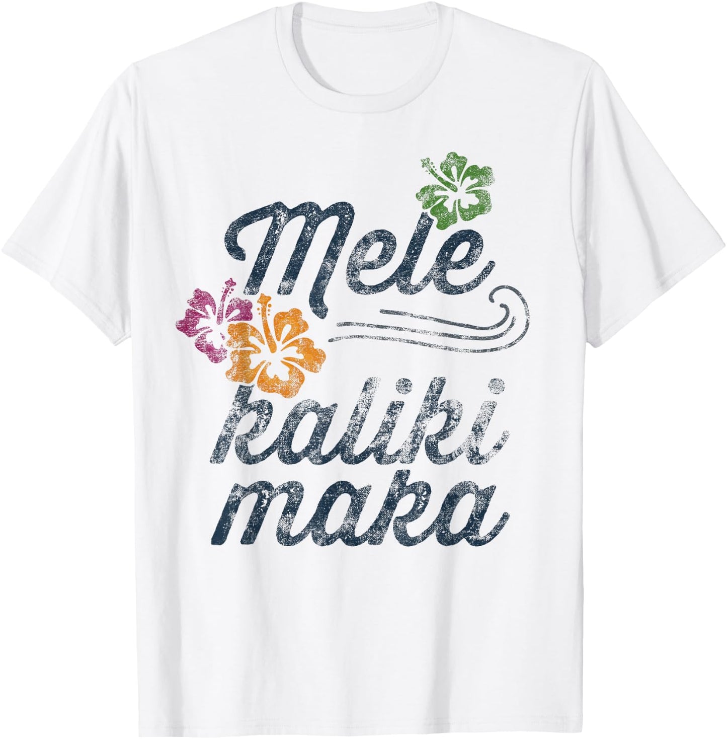 Mele Kalikimaka Christmas Hawaiian Ocean Family T-Shirt - T-Shirt | White