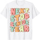 Next Stop Senior Year Cute Groovy Last Day of 11th Grade T-Shirt - T-Shirt | White