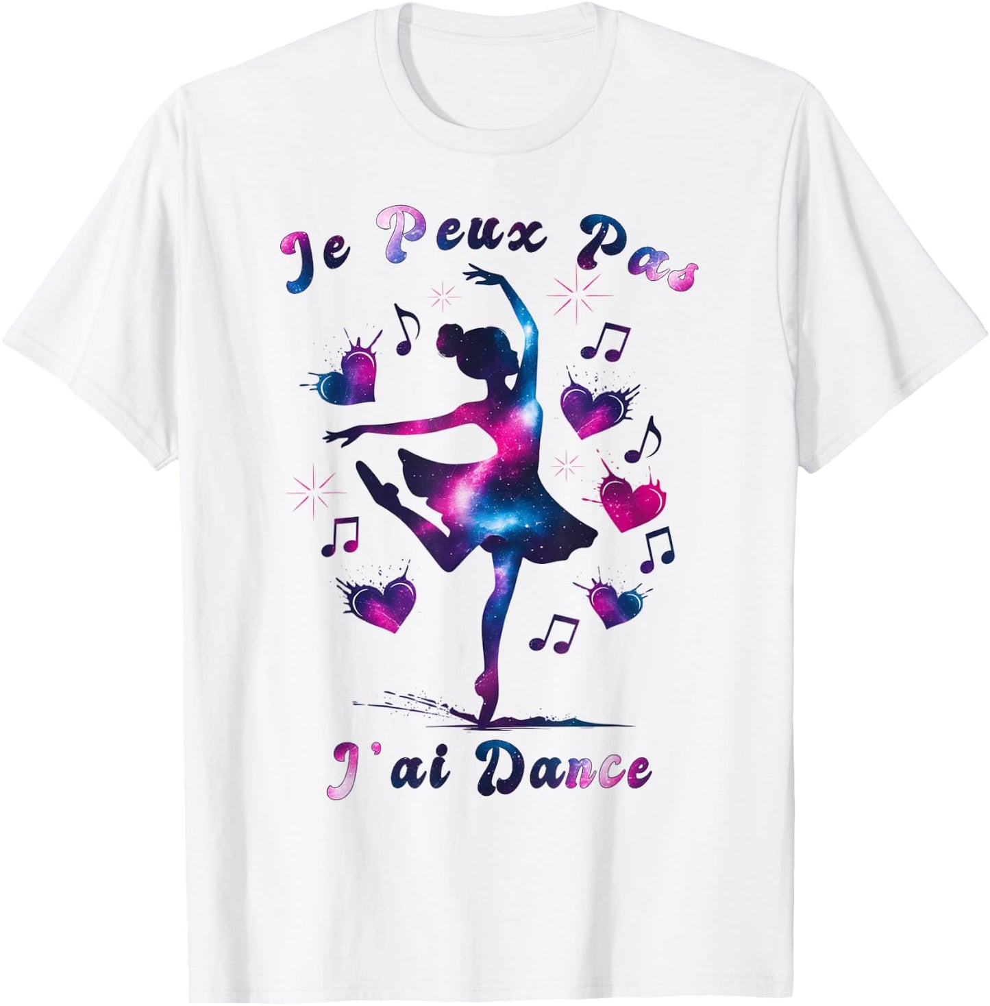 Je peux pas j'ai danse cadeau Dancer T-Shirt - T-Shirt | White