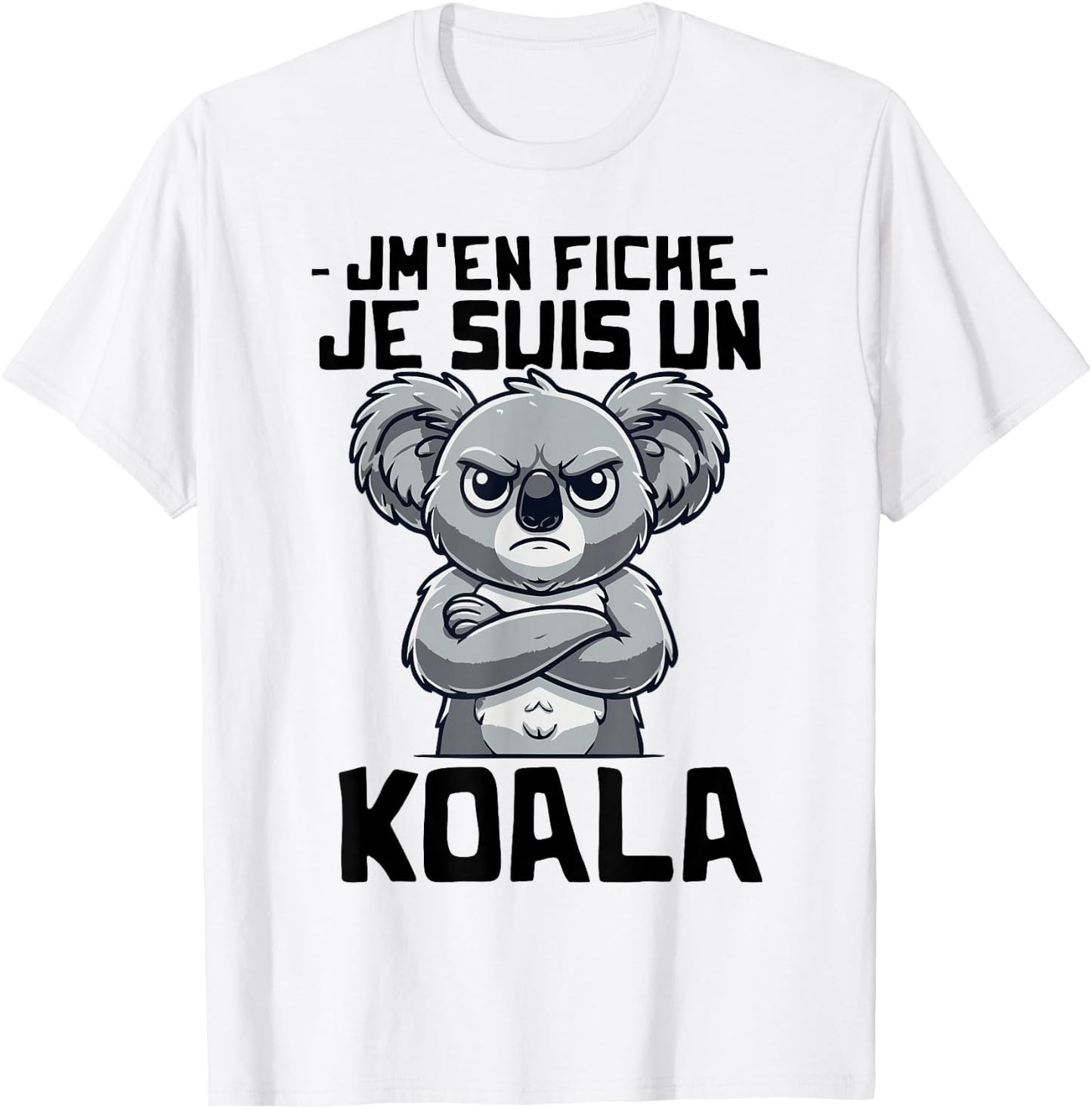 Idea Koala Humour Woman Girl Boy Je suis un Koala , white, S T-Shirt - T-Shirt | White