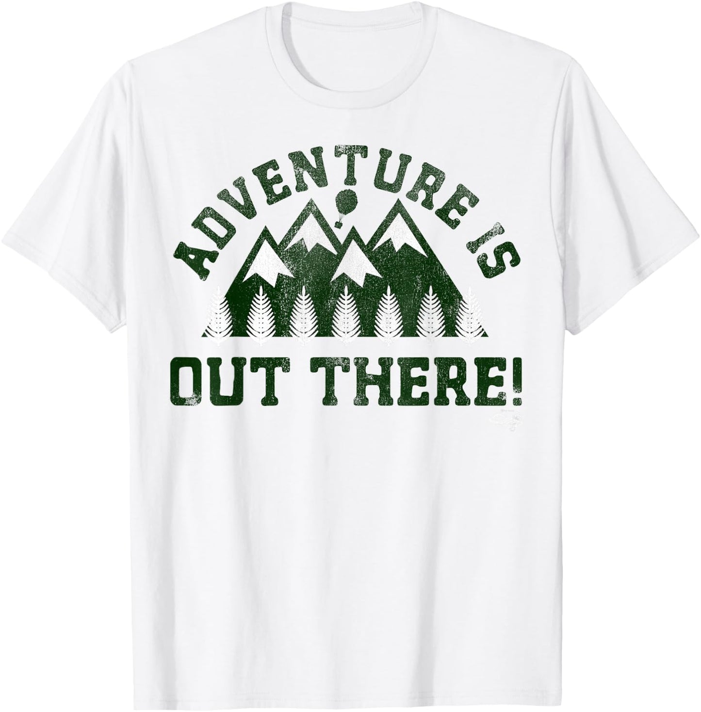 Disney Pixar Up Adventure Is Out There Forest Style T-Shirt - T-Shirt | White