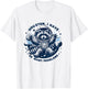 Houston, I have so many problems - Cute Raccoon Space Design , white, S T-Shirt - T-Shirt | White