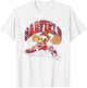 Garfield Basketball , White T-Shirt - T-Shirt | White