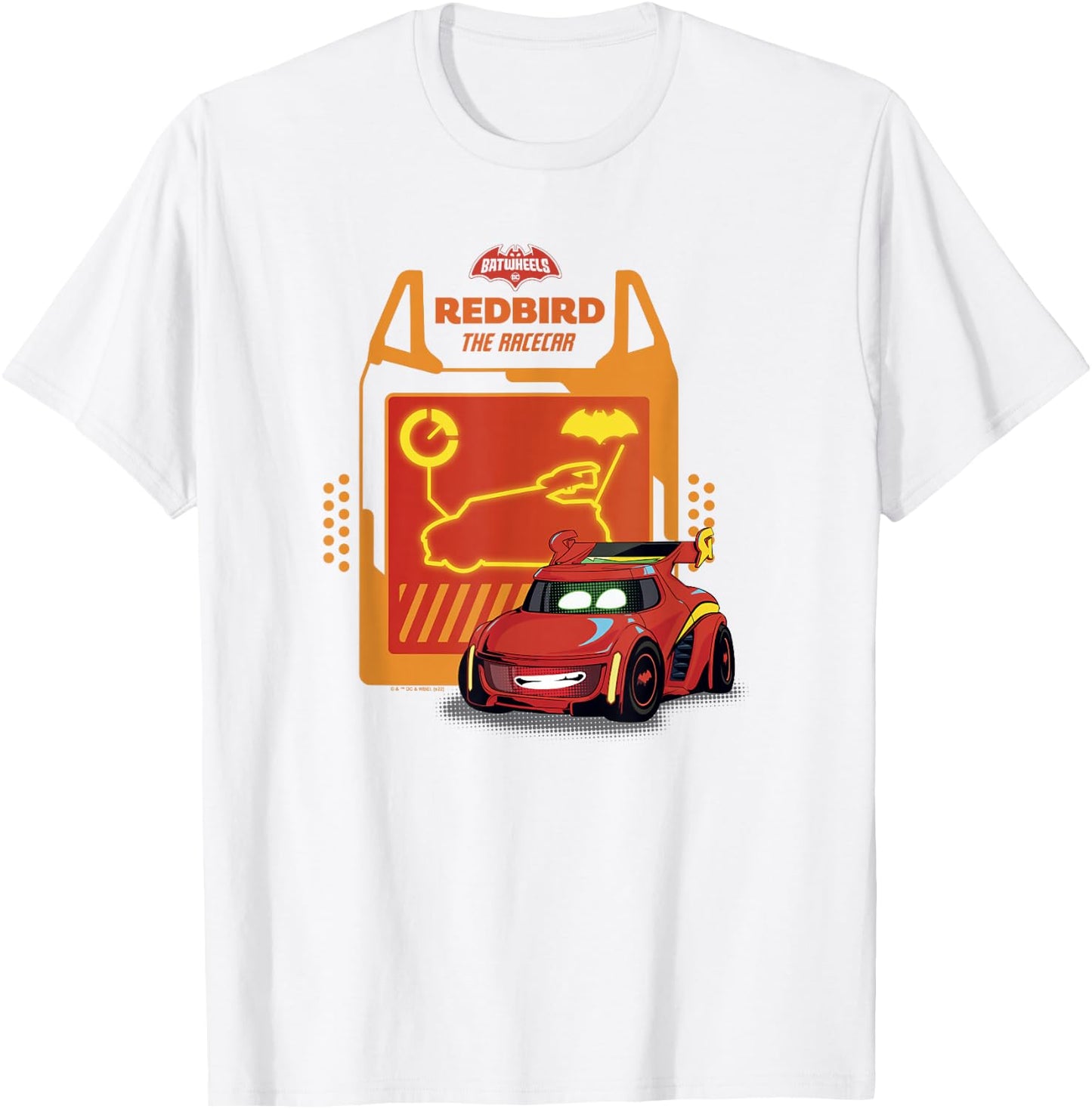 Batwheels Redbird The Racecar T-Shirt - T-Shirt | White