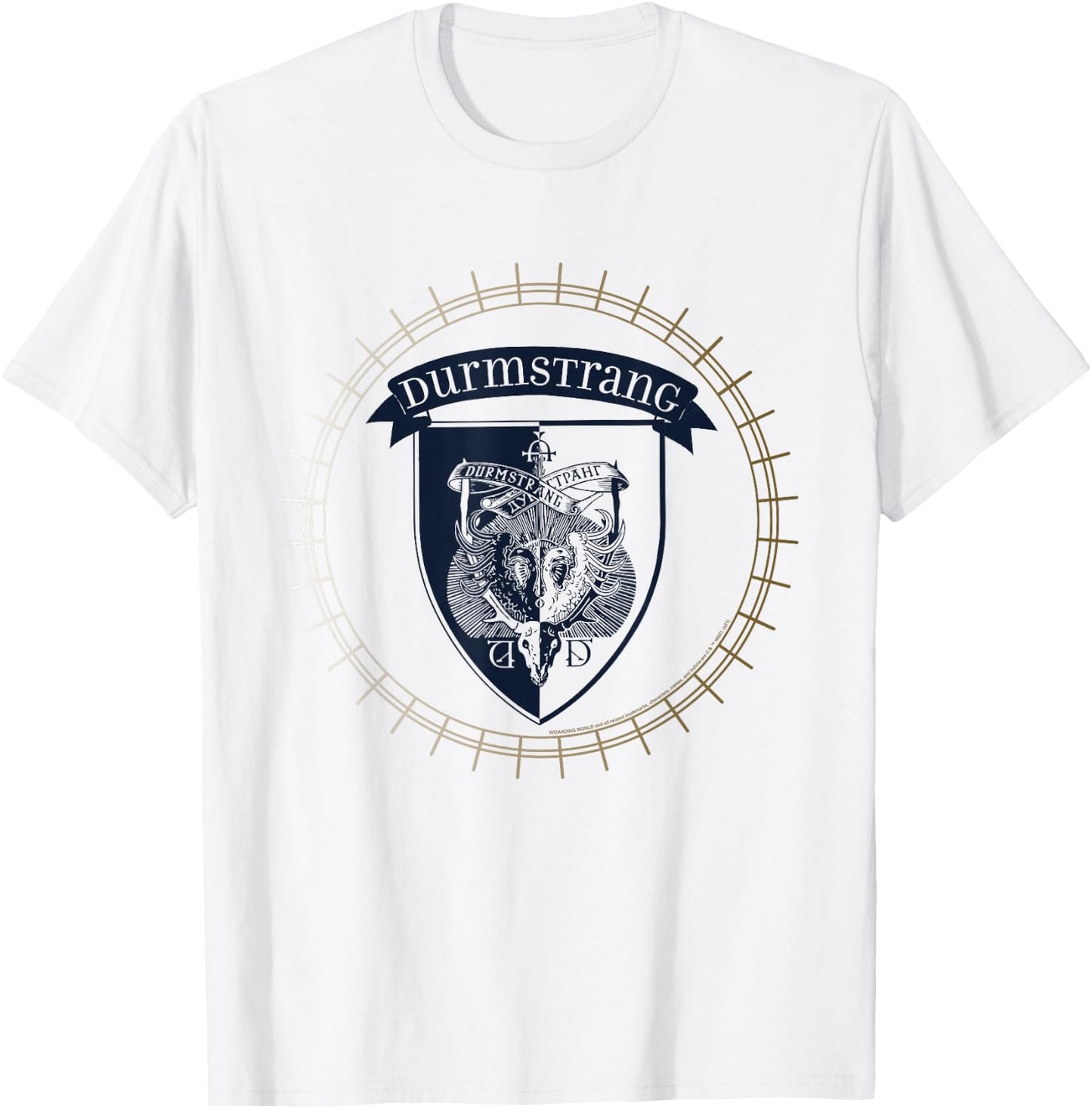 Harry Potter Durmstrand Emblem T-Shirt - T-Shirt | White