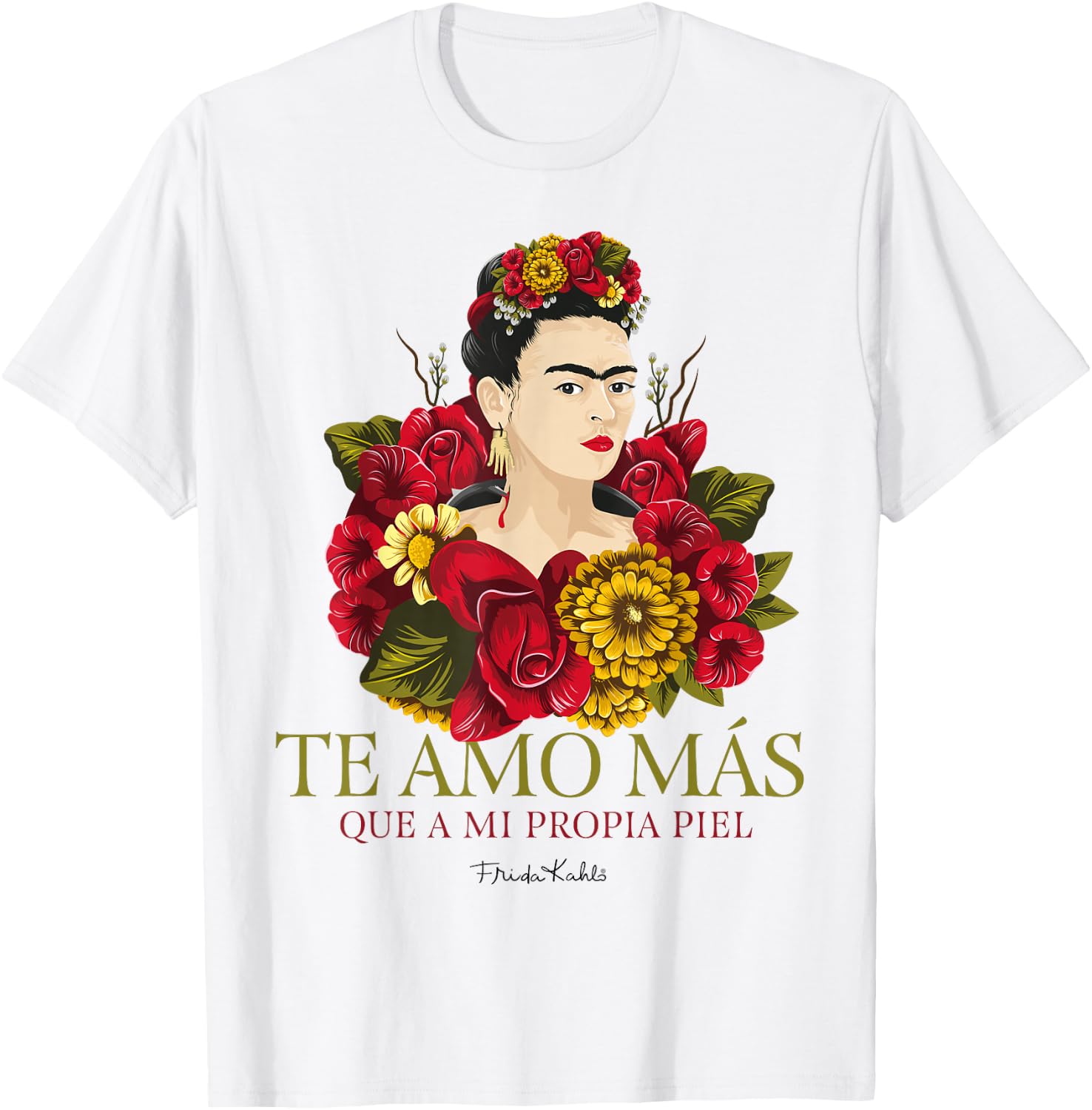 Frida Kahlo - Vielzahl von Artikeln T-Shirt - T-Shirt | White
