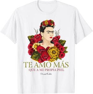 Frida Kahlo - Vielzahl von Artikeln T-Shirt - T-Shirt | White