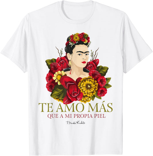 Frida Kahlo - Vielzahl von Artikeln T-Shirt - T-Shirt | White