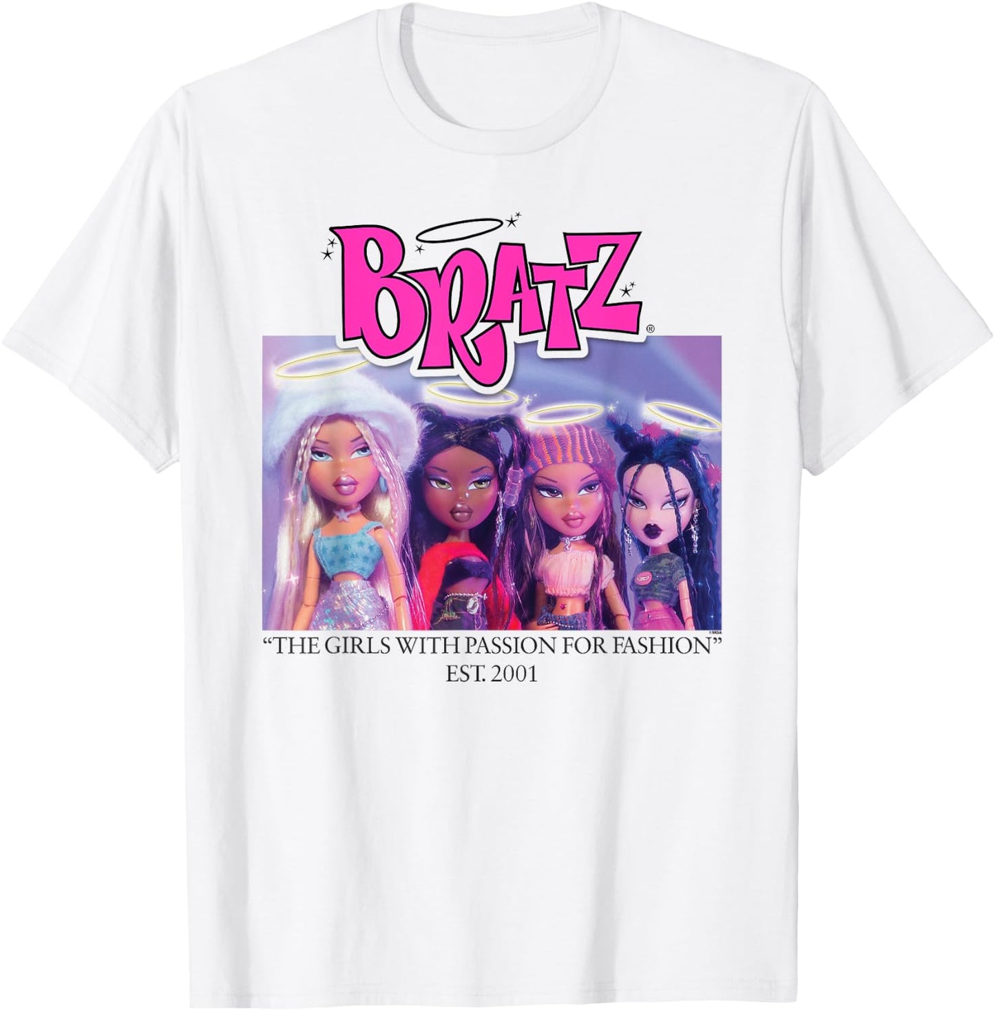 Bratz Four Angels , white, S T-Shirt - T-Shirt | White