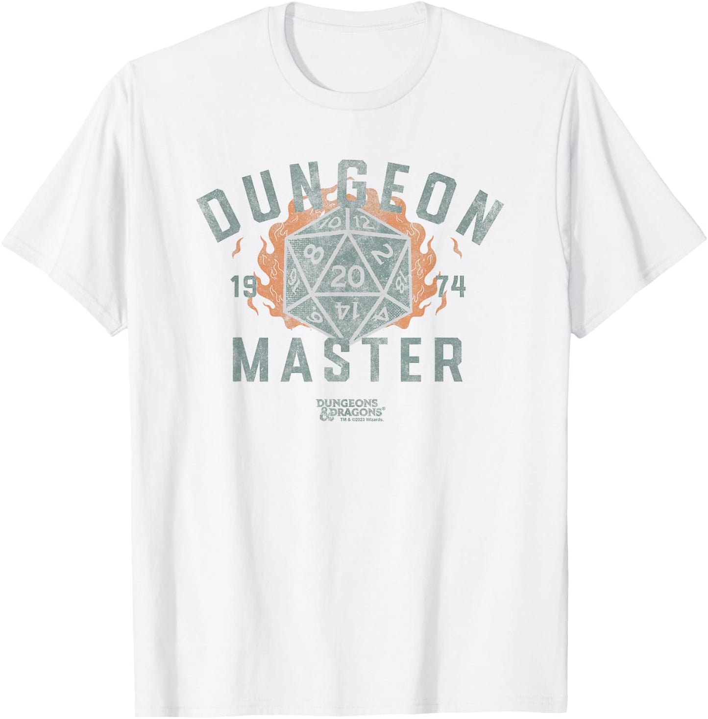 Dungeons & Dragons Dungeon Master School Club Light T-Shirt - T-Shirt | White