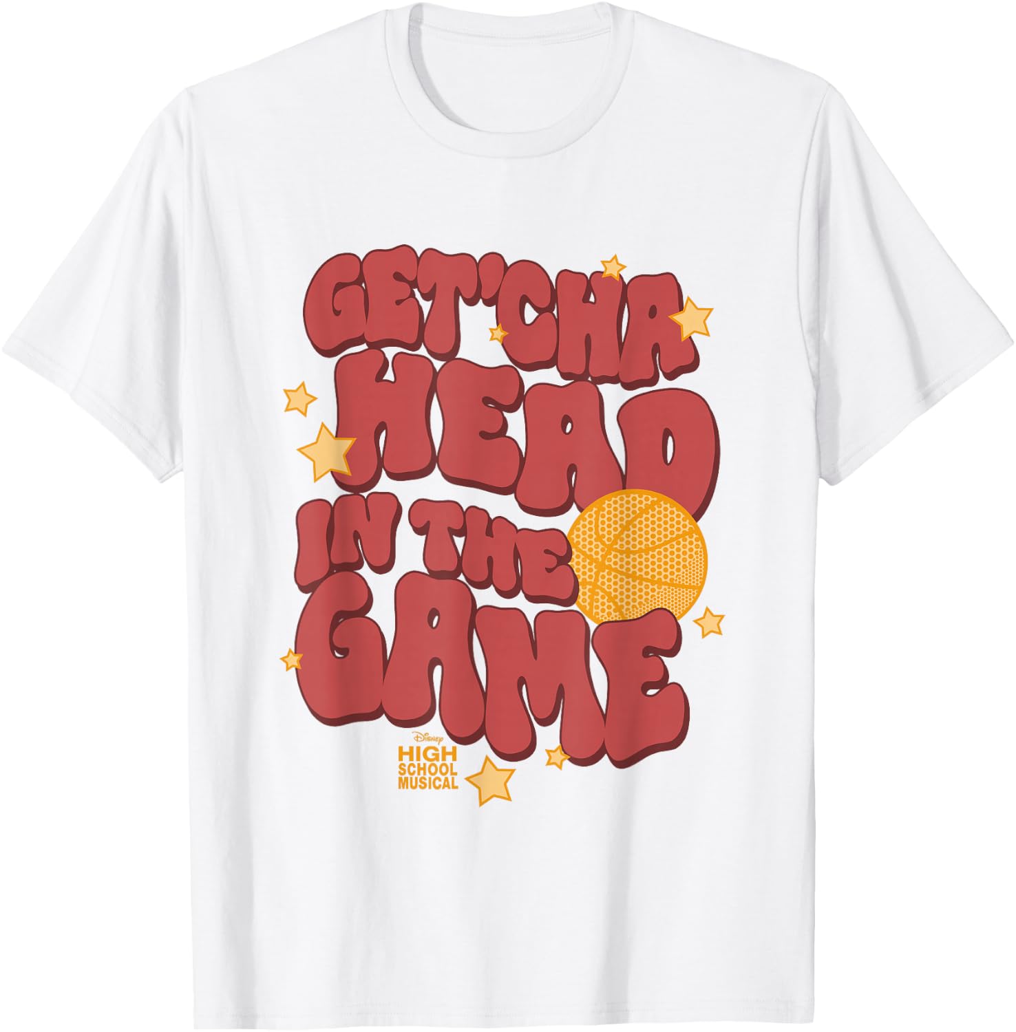 Disney High School Musical The Series Head In The Game Logo T-Shirt - T-Shirt | White