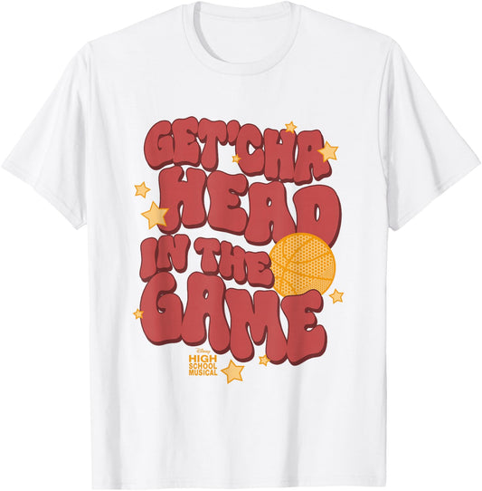 Disney High School Musical The Series Head In The Game Logo T-Shirt - T-Shirt | White