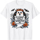 My Husband Totally Ghosted Me Ghost Shirt Women T-Shirt - T-Shirt | White