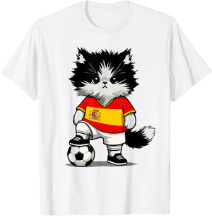 Drapeau Espagnol pour Hommes, Femmes, Enfants T-Shirt - T-Shirt | White