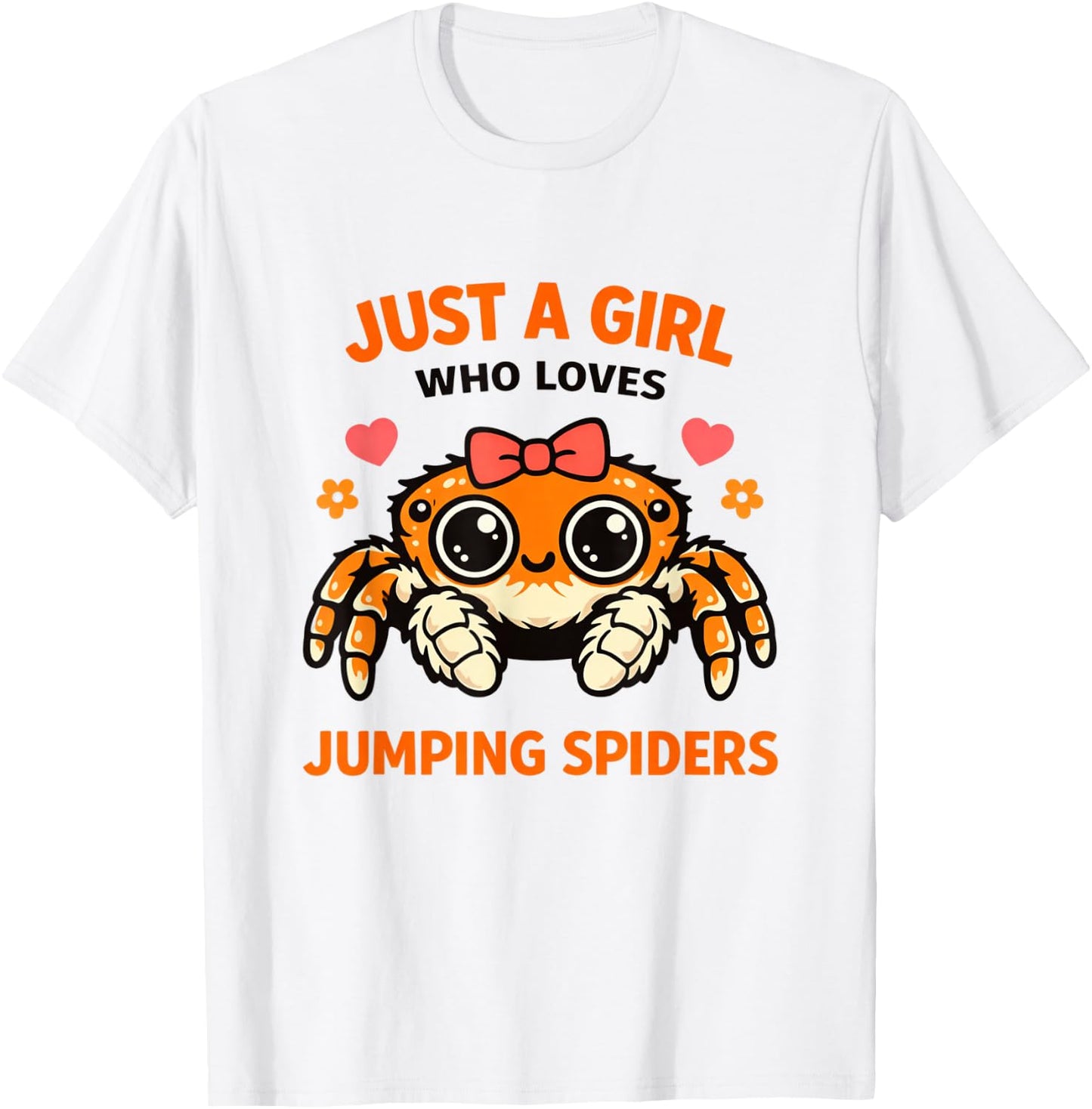 Phidippus Regius Jumping Spider Exotic Pet Lover Keeper T-Shirt - T-Shirt | White