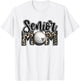 Senior Golf Mom 2026 Leopard Mama Golfing Lover Golf Player T-Shirt - T-Shirt | White