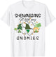 Shenanigans With My Gnomies St Patrick's Day Gnome Shamrock T-Shirt - T-Shirt | White