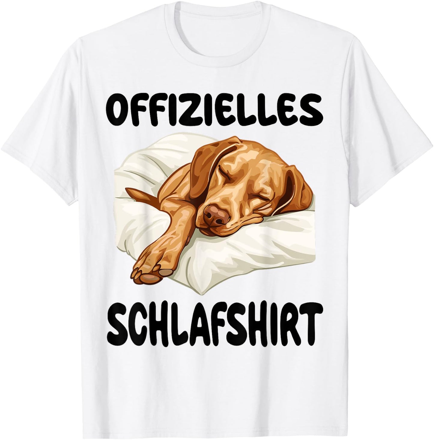 Funny Magyar Vizsla Official Sleep Shirt Nightdress , White T-Shirt - T-Shirt | White