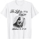 He left the 99 to find me Jesus leaves the 99 Christian T-Shirt - T-Shirt | White