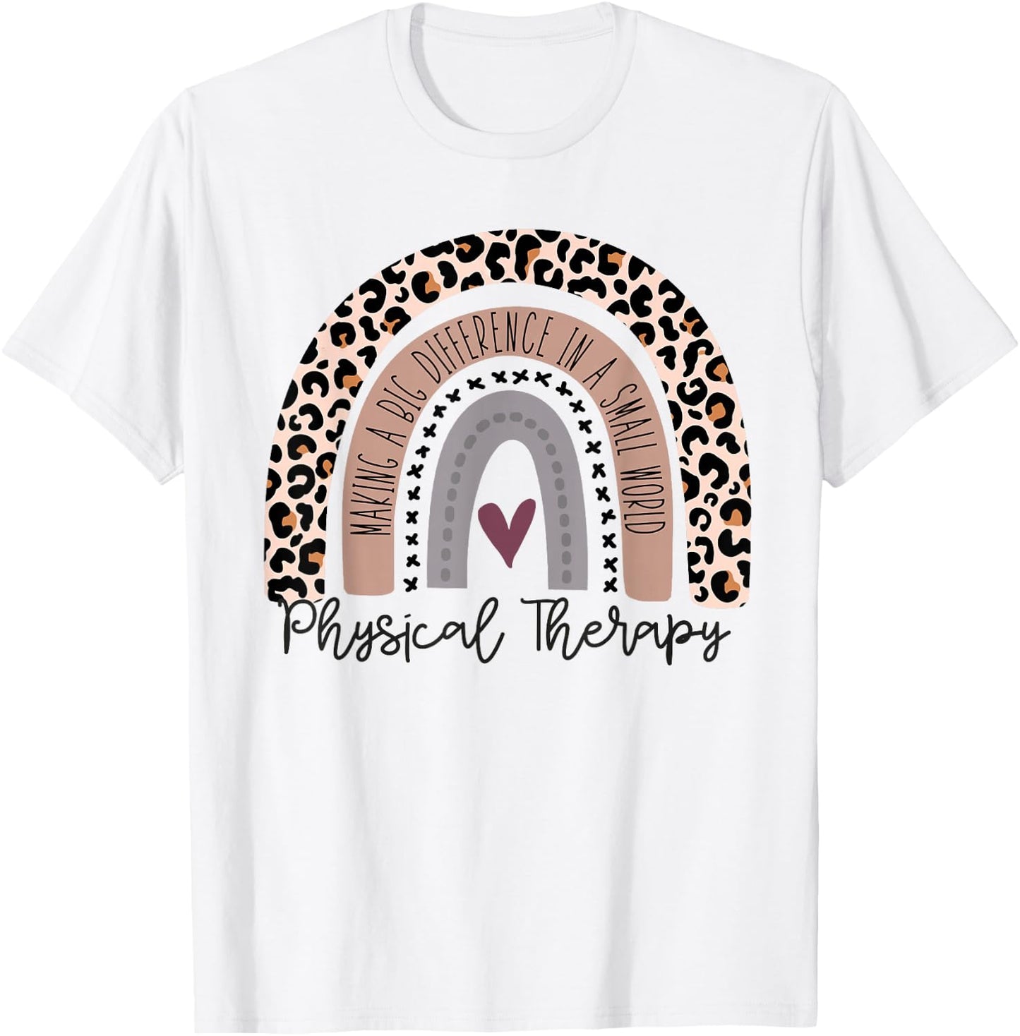 Physical Therapy Funny Physical Therapist pt therapist month T-Shirt - T-Shirt | White