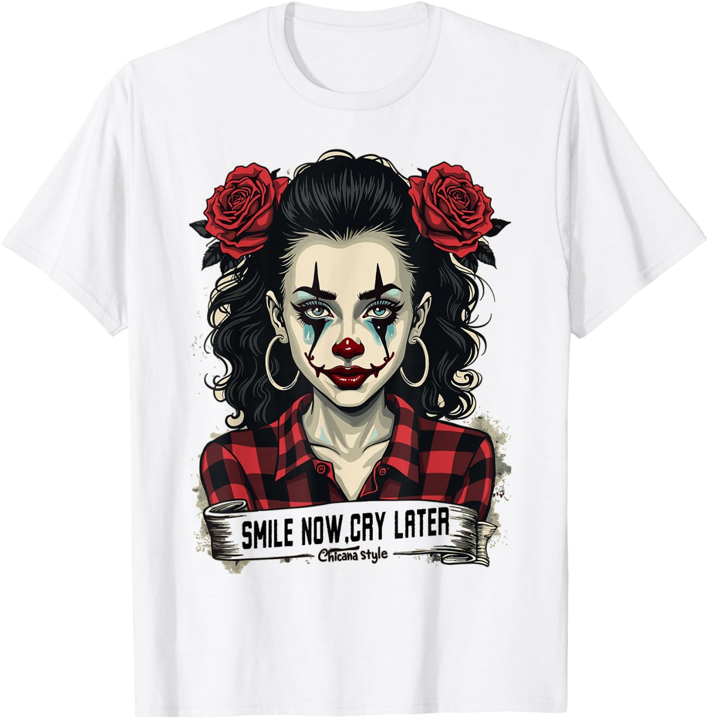 Chicana Style T-Shirt - T-Shirt | White
