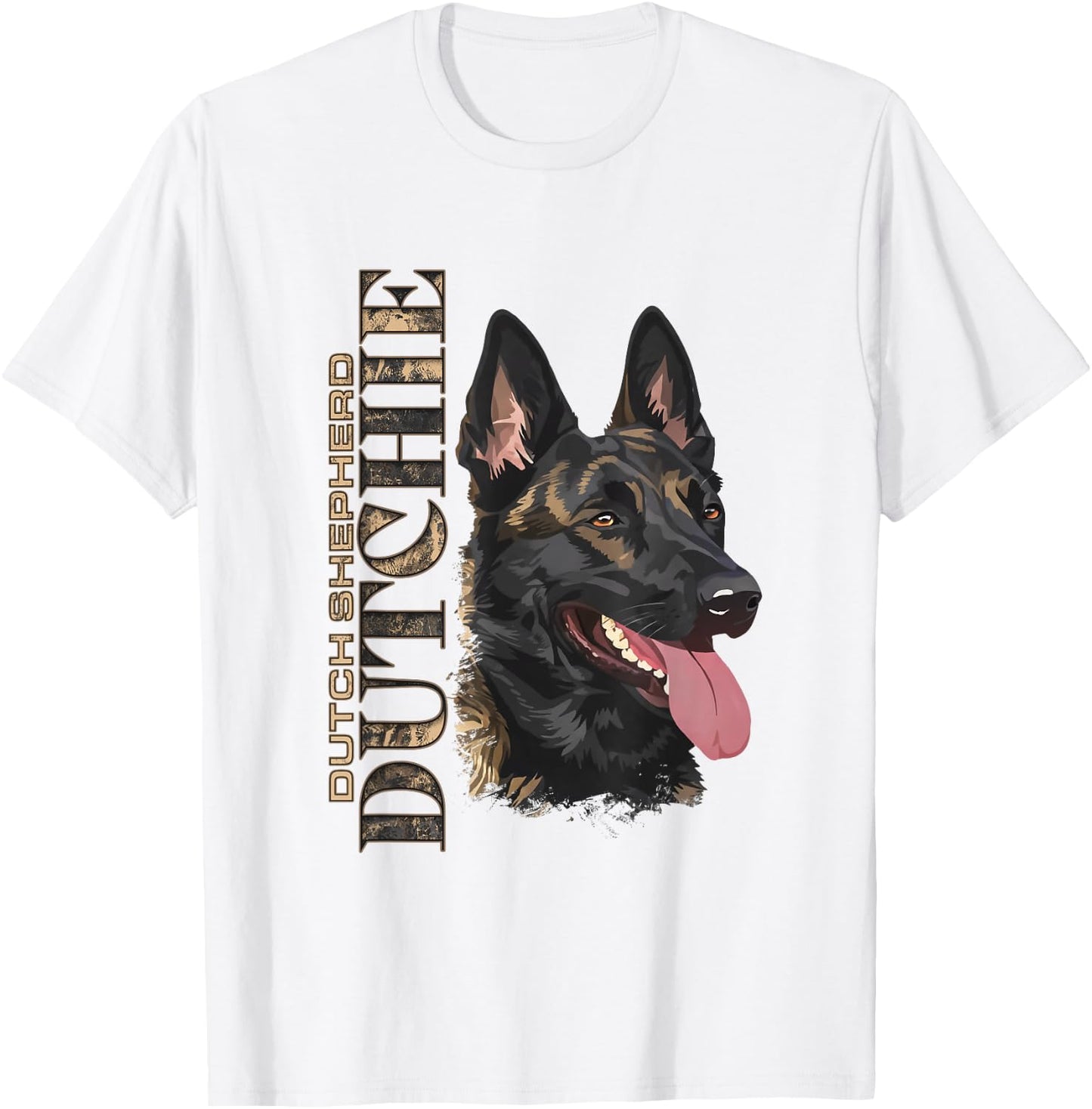 Dutch Shepherd T-Shirt - T-Shirt | White