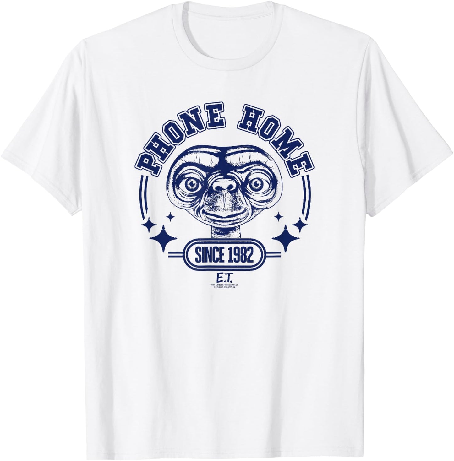 E.T. Phone Home Since 1982 Big Face T-Shirt - T-Shirt | White